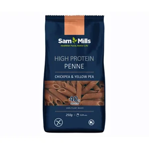 SAM MILLS High protein  Pasta sin gluten y con alto nivel en proteínas 40%, 250 g.