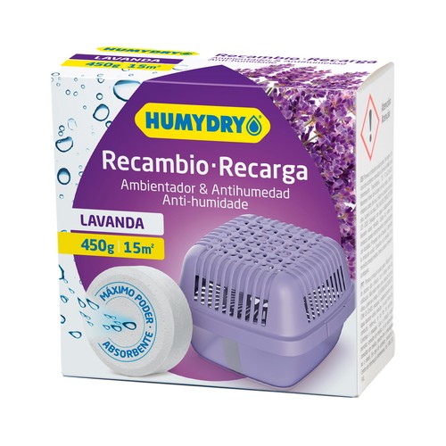 HUMYDRY Antihumedad recambio smart lavanda 450g