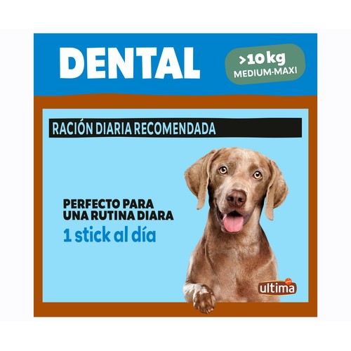 ULTIMA Snack perro medmax dental 7 stick 180 gr.