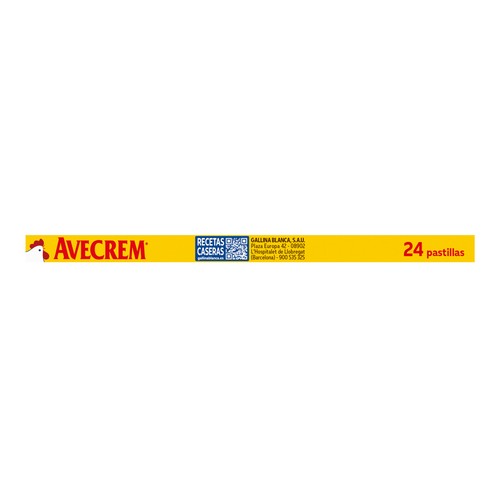 AVECREM Pastillas de caldo de pollo 24 uds. 240 g.