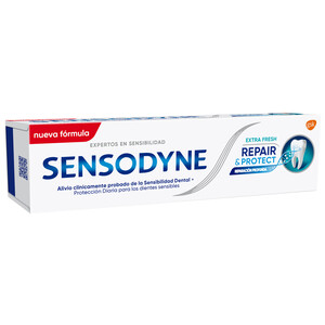 Imagen de SENSODYNE Pasta de dientes con acción reparación profunda, para dientes sensibles SENSODYNE Repair & protect 75 ml.