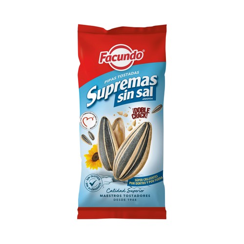 FACUNDO Pipas tostadas sin sal 100 g.