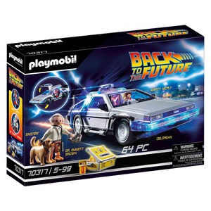PLAYMOBIL back to the future delorean