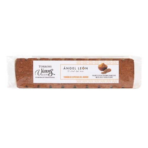 VICENS Turrones especias del mundo Ángel León 300 g.
