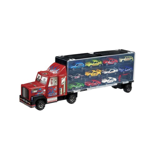 Camión de Transporte con 12 Coches ONE TWO FUN Alcampo