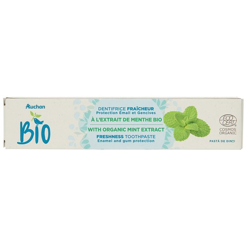 PRODUCTO ALCAMPO Bio Pasta de dientes con extracto de menta bio 75 ml