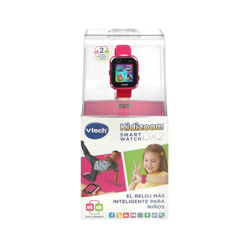 Kidizoom Smartwatch DX2 color frambuesa, reloj inteligente para ni