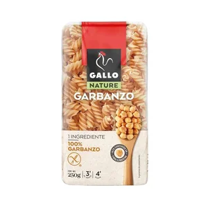 GALLO Nature Pasta hélice de garbanzo 250 g.