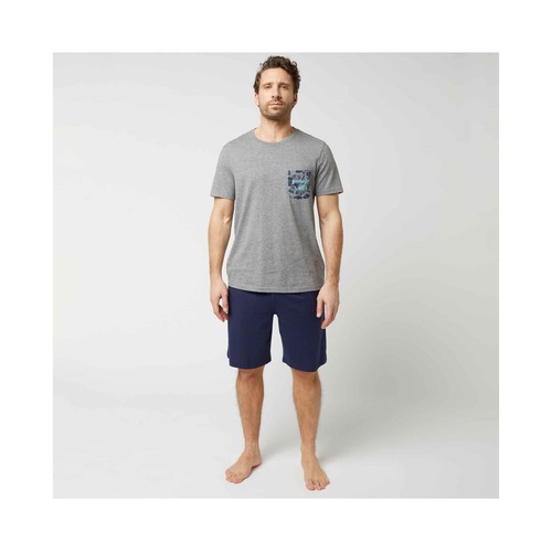 Pijama de algodón para hombre INEXTENSO, talla S.