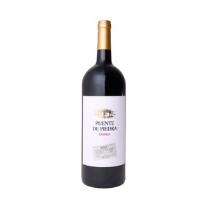 PUENTE DE PIEDRA Vino tinto crianza con D.O. Cariñena Magnum 1,5 l.