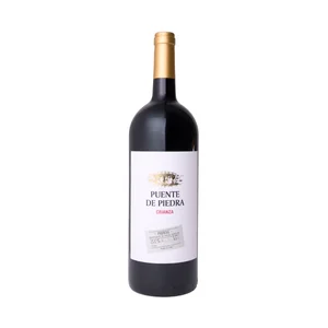 PUENTE DE PIEDRA  Vino tinto crianza con D.O. Cariñena Magnum 1,5 l.