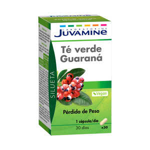JUVAMINE Te Verde Con Guarana Acción Adelgazante 30 uds.