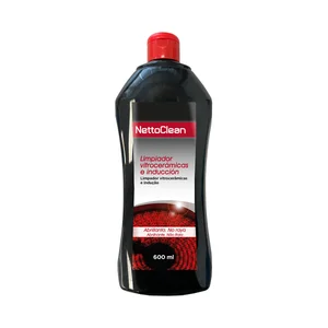 NETTOCLEAN Limpiador de vitrocerámicas con textura crema 600 ml.