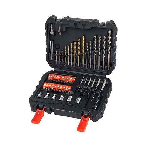 Set de 50 Piezas con brocas y puntas, BLACK + DECKER A7188.