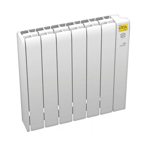 Emisor térmico fluido COINTRA Siena 1000, potencia max: 1000W, 6 elementos, termostato, programable, pantalla digital.