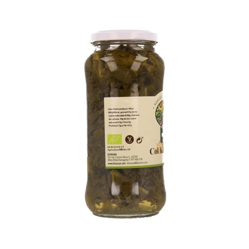 BIOGORET Col Kale cocida ecológica BIOGORET 167 g.