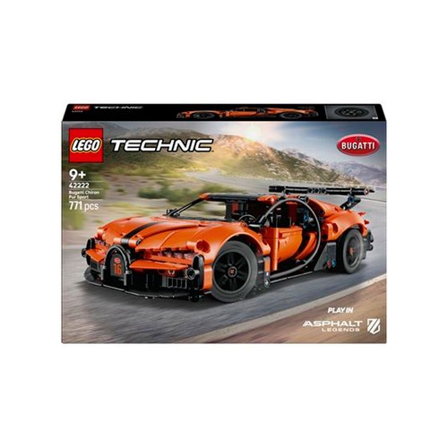LEGO Technic 42222 Hipercoche Bugatti Chiron Pur Sport