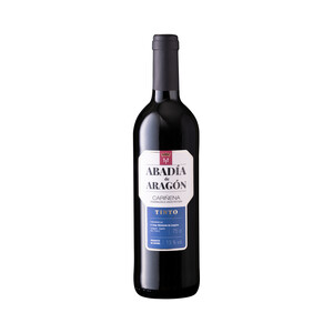 Imagen de ABADÍA DE ARAGÓN  Vino tinto con D.O. Cariñena botella de 75 cl.
