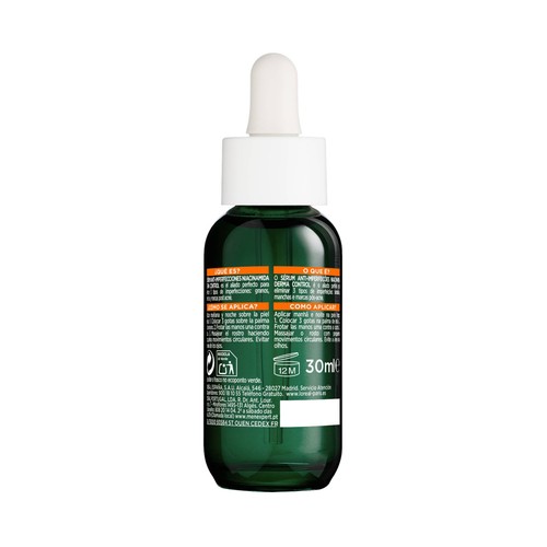 L´ORÉAL PARIS Men expert derma control Sérum eliminador de manchas y marcas post acné 30 ml.
