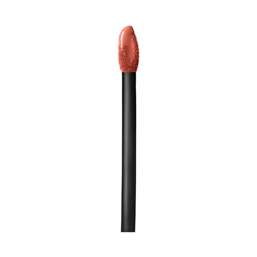 MAYBELLINE Super stay matte ink nudes tono nude 070 Amazonian  Pintalabios líquido con aplicador en forma de flecha y un acabado mate.