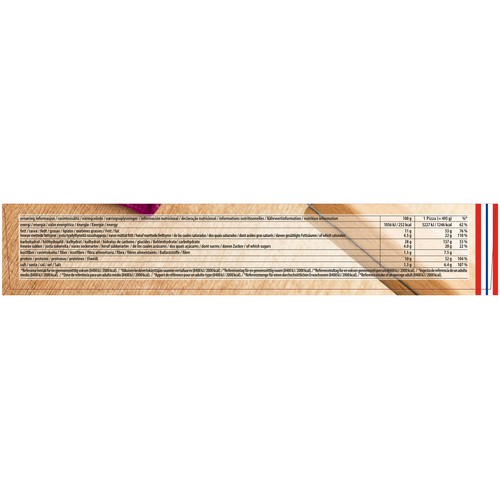 DR. OETKER Pizza rústica barbacoa con borde relleno 495 g.