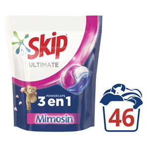 SKIP Detergente en cápsulas fragancia Mimosin SKIP ULTIMATE 46 lav