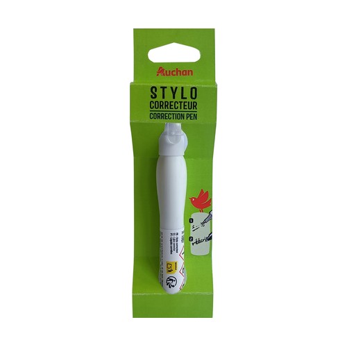 Bolígrafo corrector líquido, ALCAMPO.