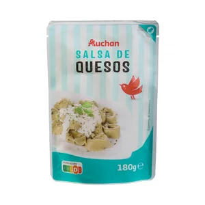 AUCHAN Salsa fresca de quesos 140 g. Producto Alcampo