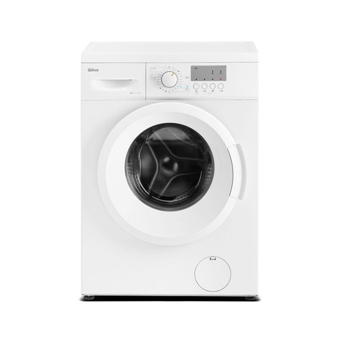 Lavadora QILIVE Q.6682 5KG, clasificación energética: E, 800RPM, H: 85cm, A: 60cm, F: 40cm.