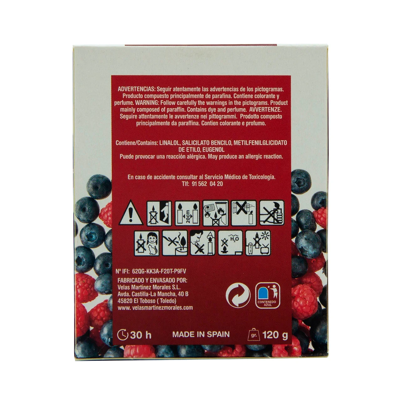 AROMATIUM Vela aromática de frutas del bosque AROMATIUM