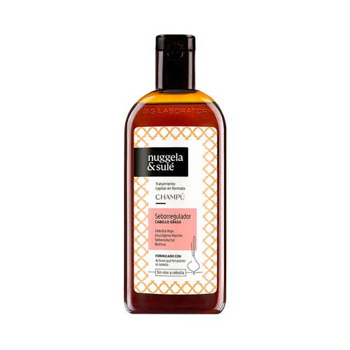 NUGGELA & SULÉ Champú especial cabello graso, que estimula el crecimiento del mismo 250 ml.