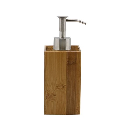 Dispensador de bambú, color natural, ACTUEL.