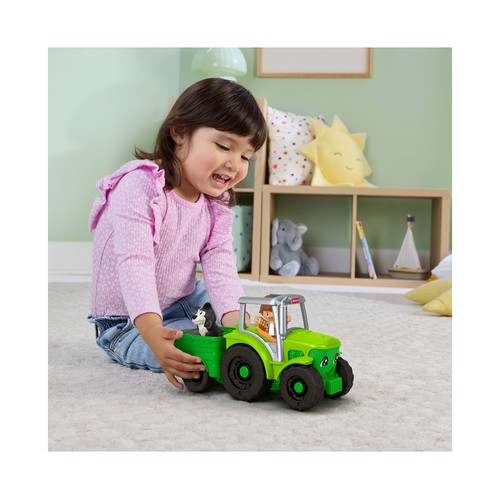 Little People Tractor con personajes +1 Año FISHER PRICE