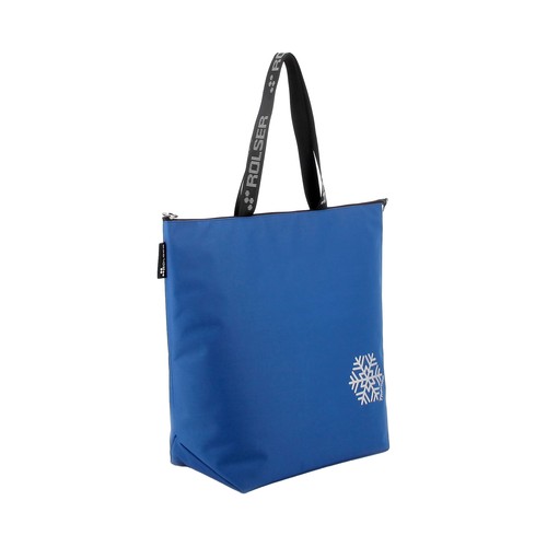 Bolsa compra poliéster thermo 17l azul. ROLSER