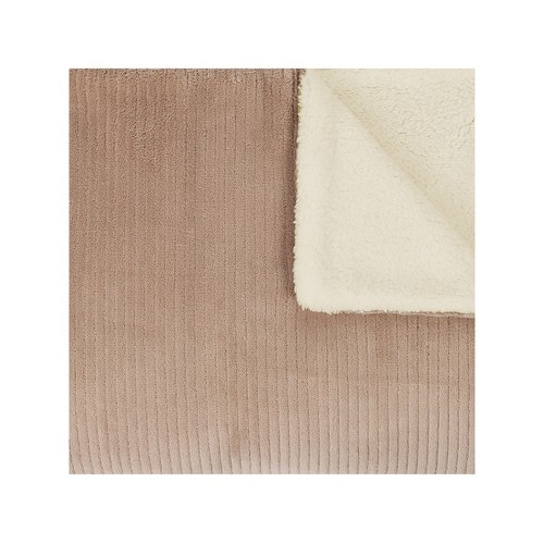 Plaid de coralina canale, 130 x 170, ACTUEL.