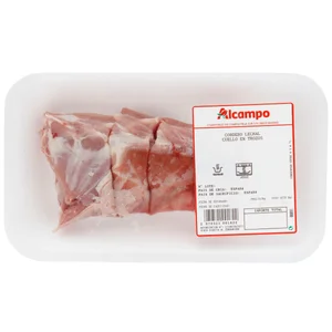 Cuello en trozos de cordero lechal, ideal para guisos o asados