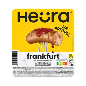 HEÜRA Salchicha Frankfurt vegetal 170 g.