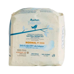 PRODUCTO ALCAMPO Compresas regular, ultrafinas con alas PRODUCTO ALCAMPO 14 uds.