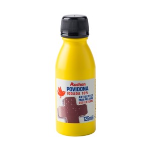 PRODUCTO ALCAMPO Povidona Iodada 10%, (antiséptico para piel sana) 125 ml.