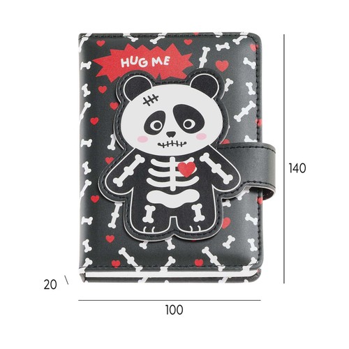 Cuaderno A6, terrorífico Back2Fun. BACK2FUN