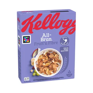 KELLOGG"S All bran Cereales con fruta y fibra 500 g.