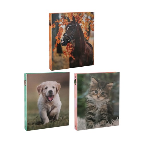 Carpeta de cartón forrado de 40mm, surtido de diseños, ALCAMPO.