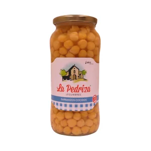 LA PEDRIZA Garbanzo cocido LA PEDRIZA frasco de 560 g.