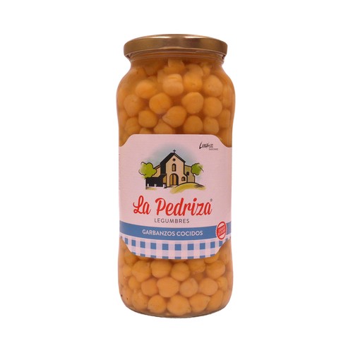 LA PEDRIZA Garbanzo cocido frasco de 560 g.