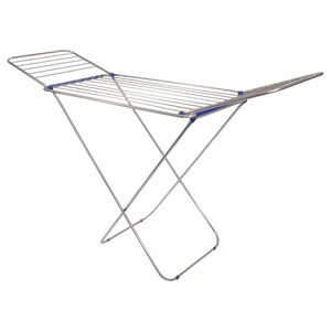 Imagen de Tendedero plegable de aluminio. Amplitud de secado: 18 metros lineales, 175x55x110cm. IDEALCASA.