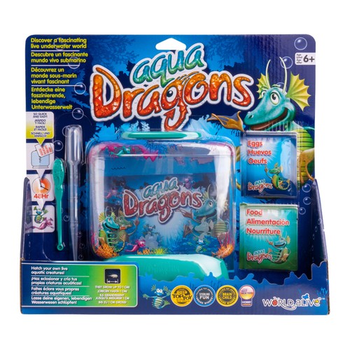 Aqua Dragons, Mundo submarino juego científico +6 Años, WORLD ALIVE