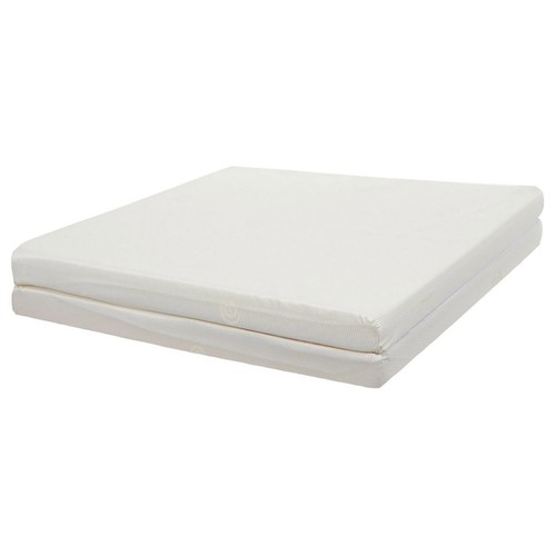 Colchón para cuna plegable de 2 piezas 120x60 cm.