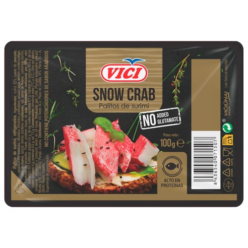 VICI Barritas de surimi 5 uds. 100 g.