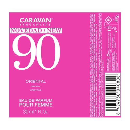 CARAVAN Nº 90 Eau de parfum (Agua de perfume) para mujer 30 ml.