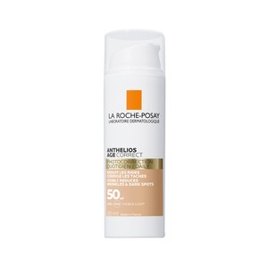 LA ROCHE POSAY Crema solar facial diaria con acción antiedad y FPS 50 (muy alto) LA ROCHE POSAY Anthelios age correct 50 ml.
